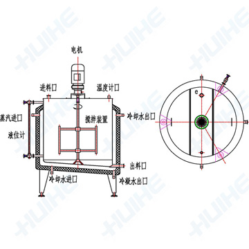電加熱冷熱缸結(jié)構(gòu)圖