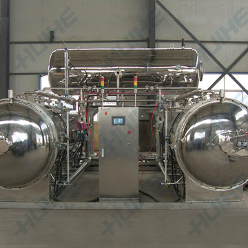 三鍋并聯(lián)水浴式高溫高壓調(diào)理殺菌釜